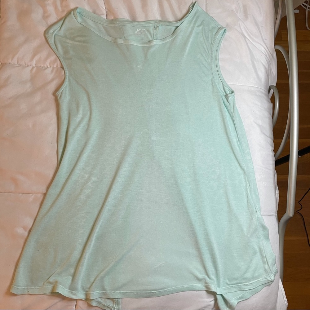 Mint Tank Top Blouse